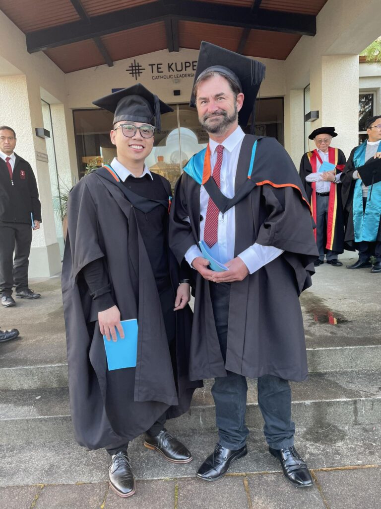Wellington Seminarian Kinh Nguyen is 2023 Valedictorian at Te Kupenga
