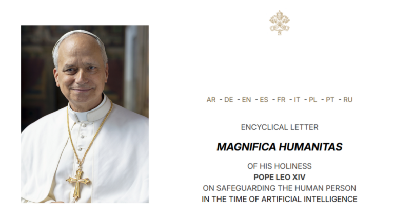 Pope Leo on Artificial Intelligence: remember we are human