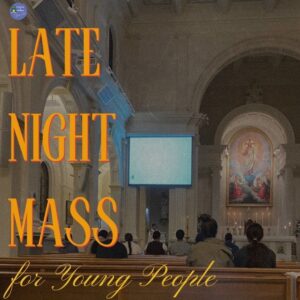 Late night Mass with relic of St Carlo Acutis