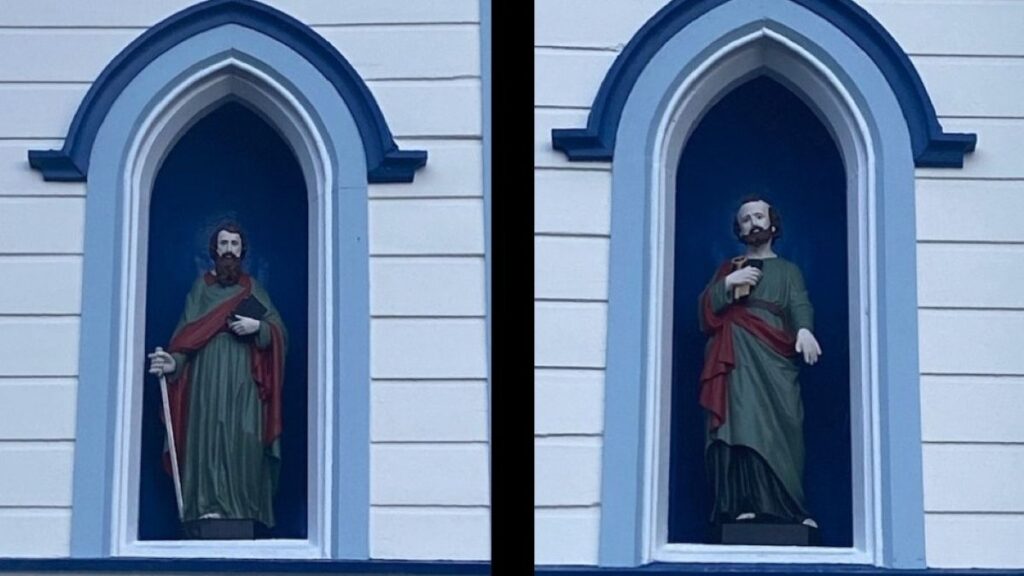 Restoration of statues at St Mary’s Church, Nelson