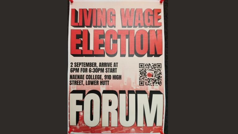 Living wage election forum