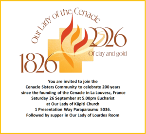 Celebration of 200 years of the Cenacle at Our Lady of Kāpiti Church