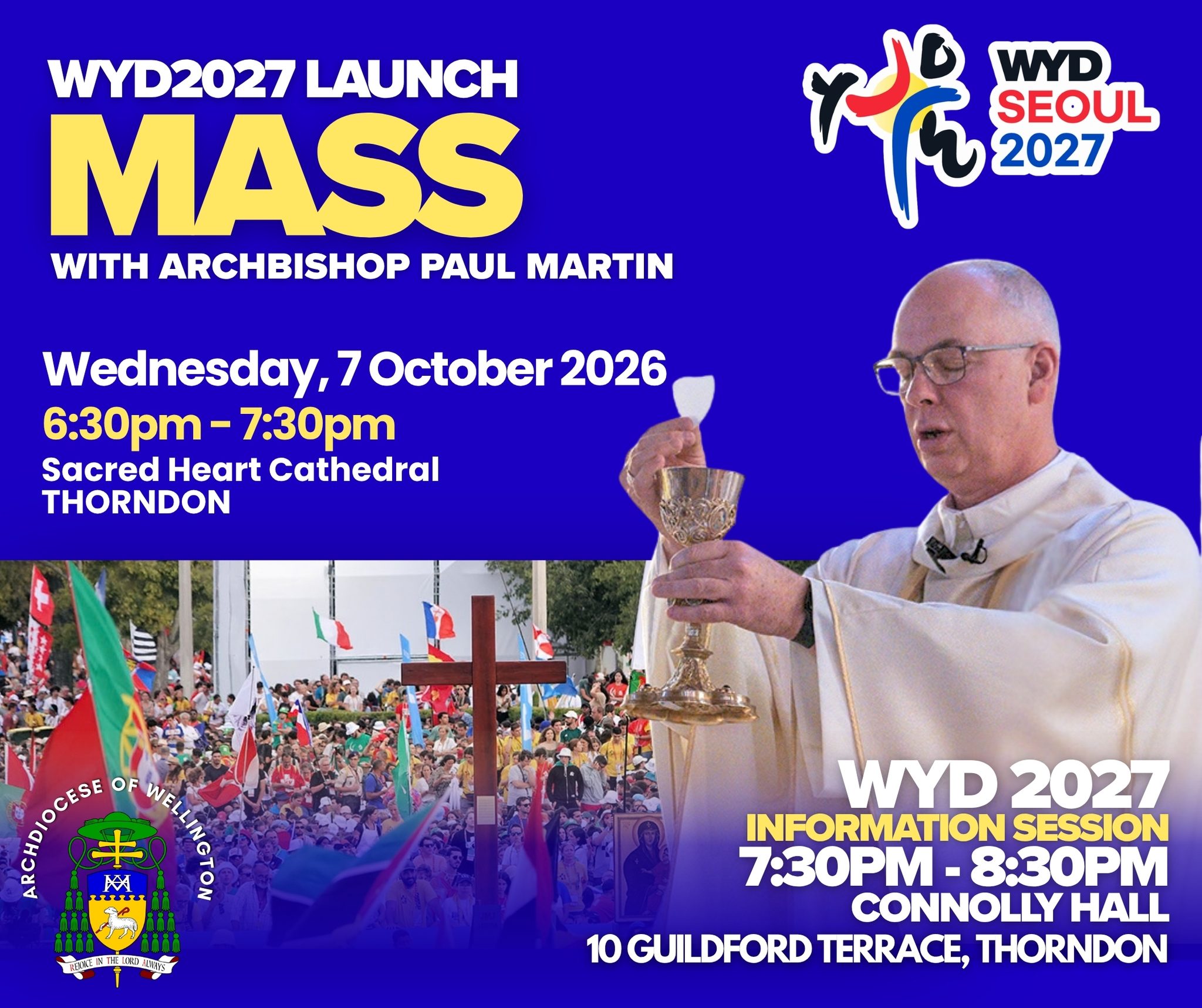 Working Session Invite World Youth Day 2027 – Launch Mass and Information Session - Catholic ...