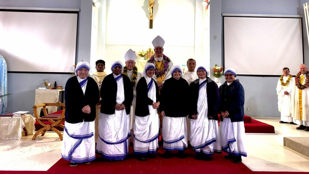 Giving thanks for the Sisters of the Missionaries of Charity