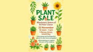 Missionary Sisters of St Peter Claver plant sale